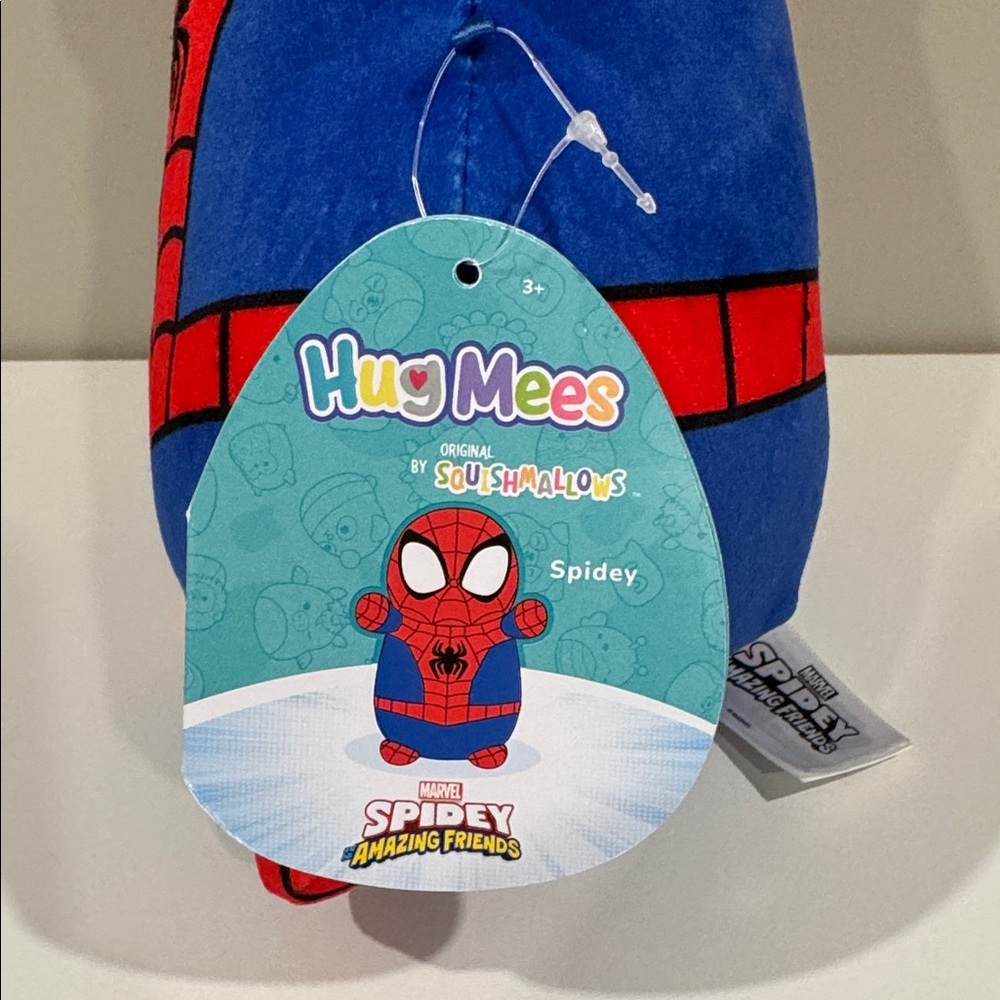 Squishmallow Hugmee Spider Man Spidey Amazing Friends Marvel NWT 10” - Picture 3 of 4